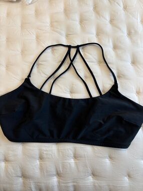 Abercrombie & Fitch Black Strappy Bikini Top